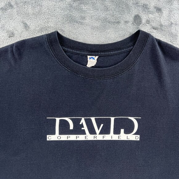 David Copperfield World Tour T Shirt Men XL Vintage 90's Magician Magic - Picture 3 of 10